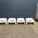 Artifort F598 Groovy armchairs in perfect condition!! Pierre Paulin