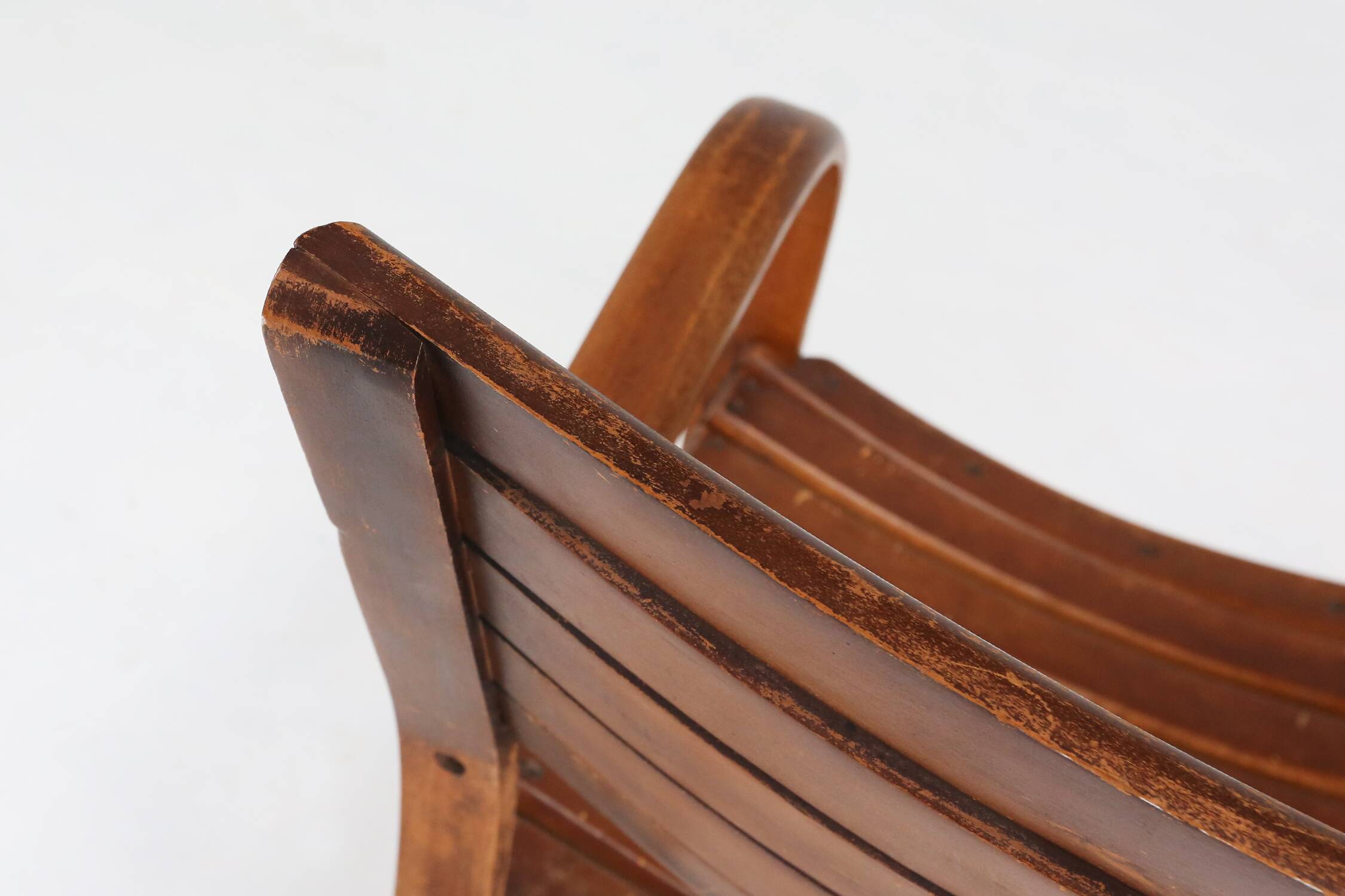 Art Deco wooden armchair 1930