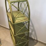 Vintage rattan shelf
