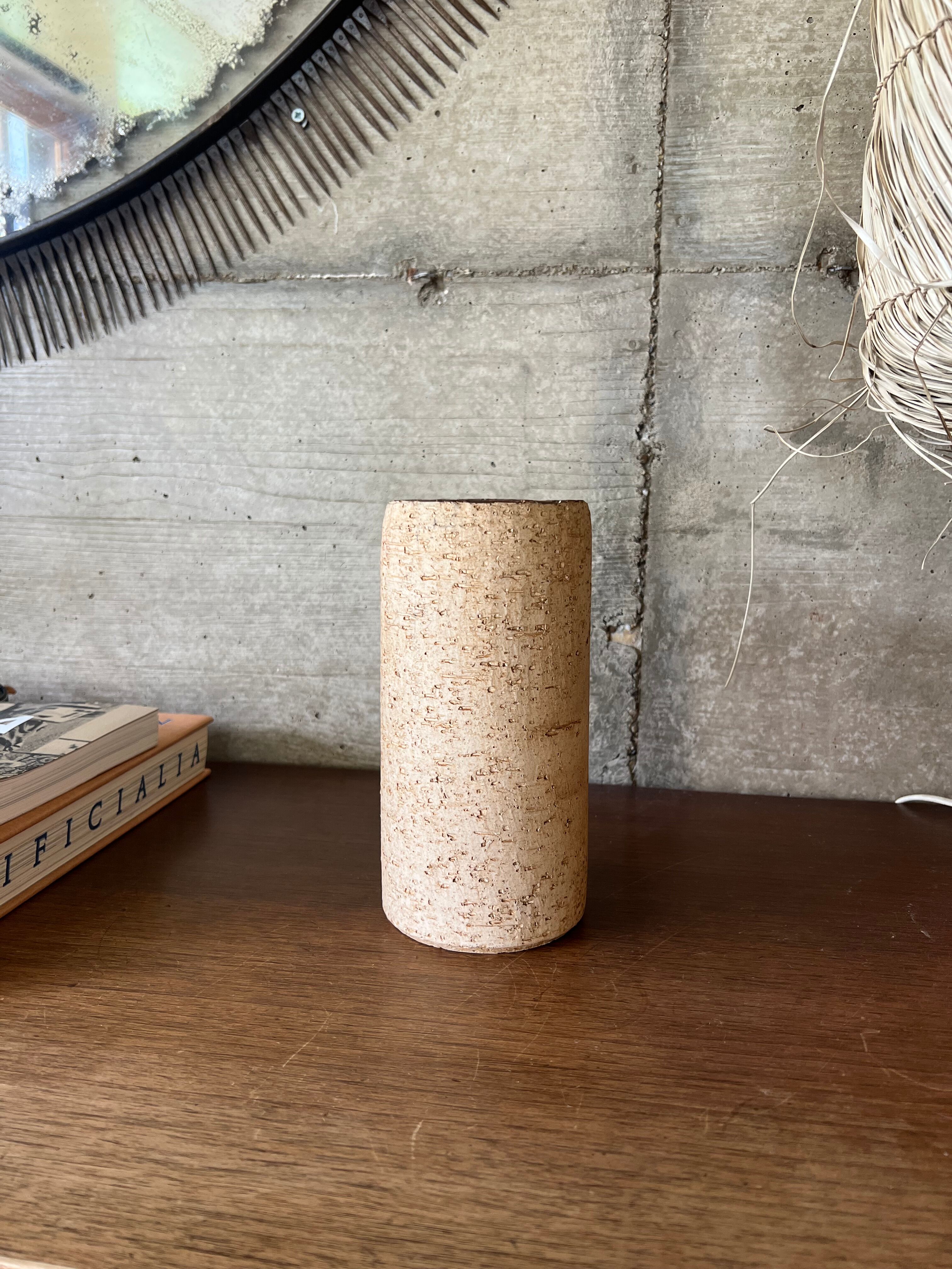 Glazed terracotta vase from the 50s