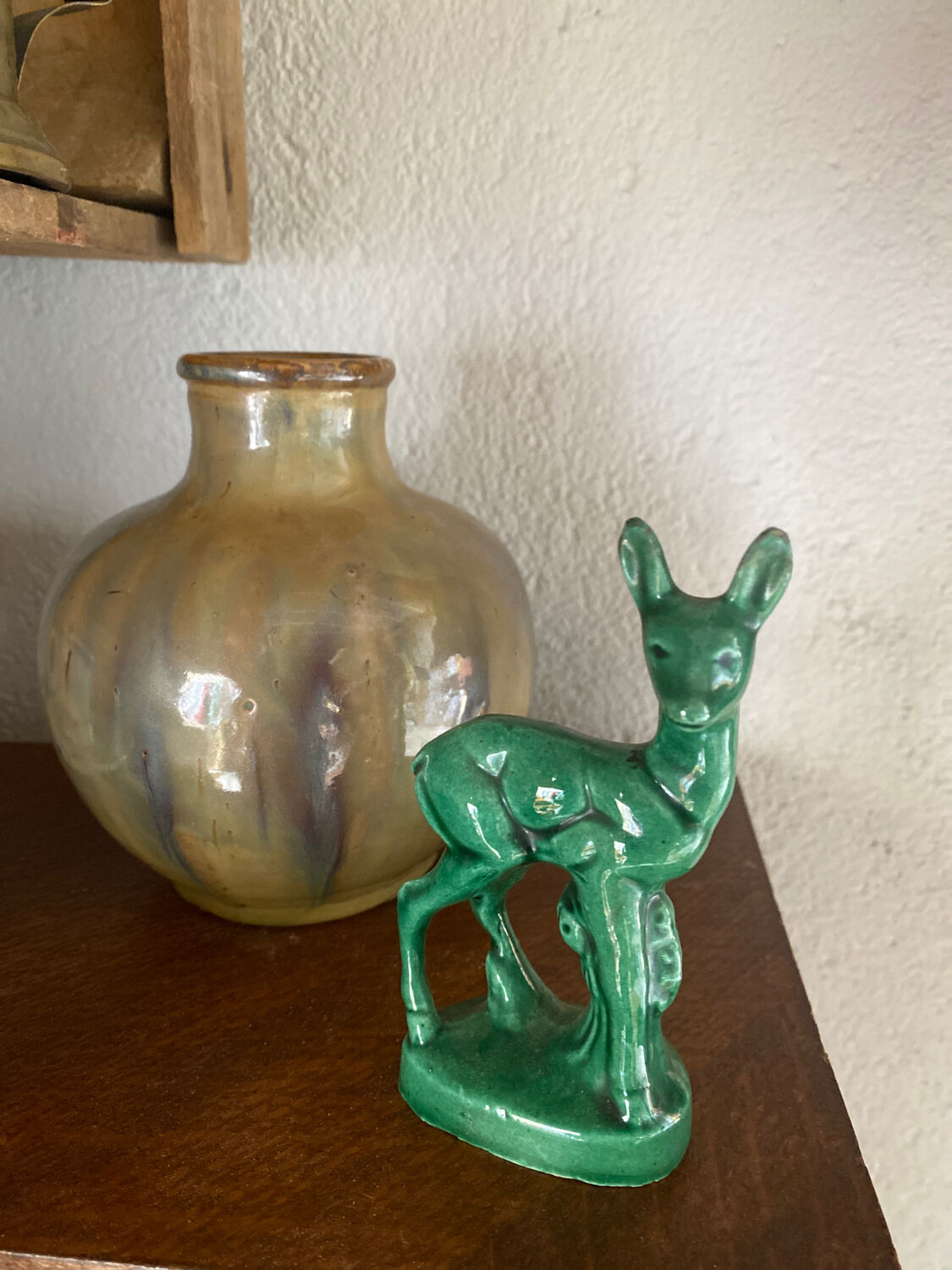 Fawn or doe earthenware Art deco
