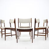 1960s Set of 6 Erich Buch Solid Palisander Dining Chairs, Denmark