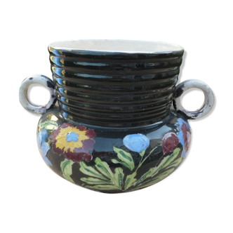 Vallauris cermal vase by Pugi