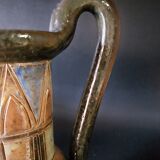 Belgian ceramic Dubois stoneware vase