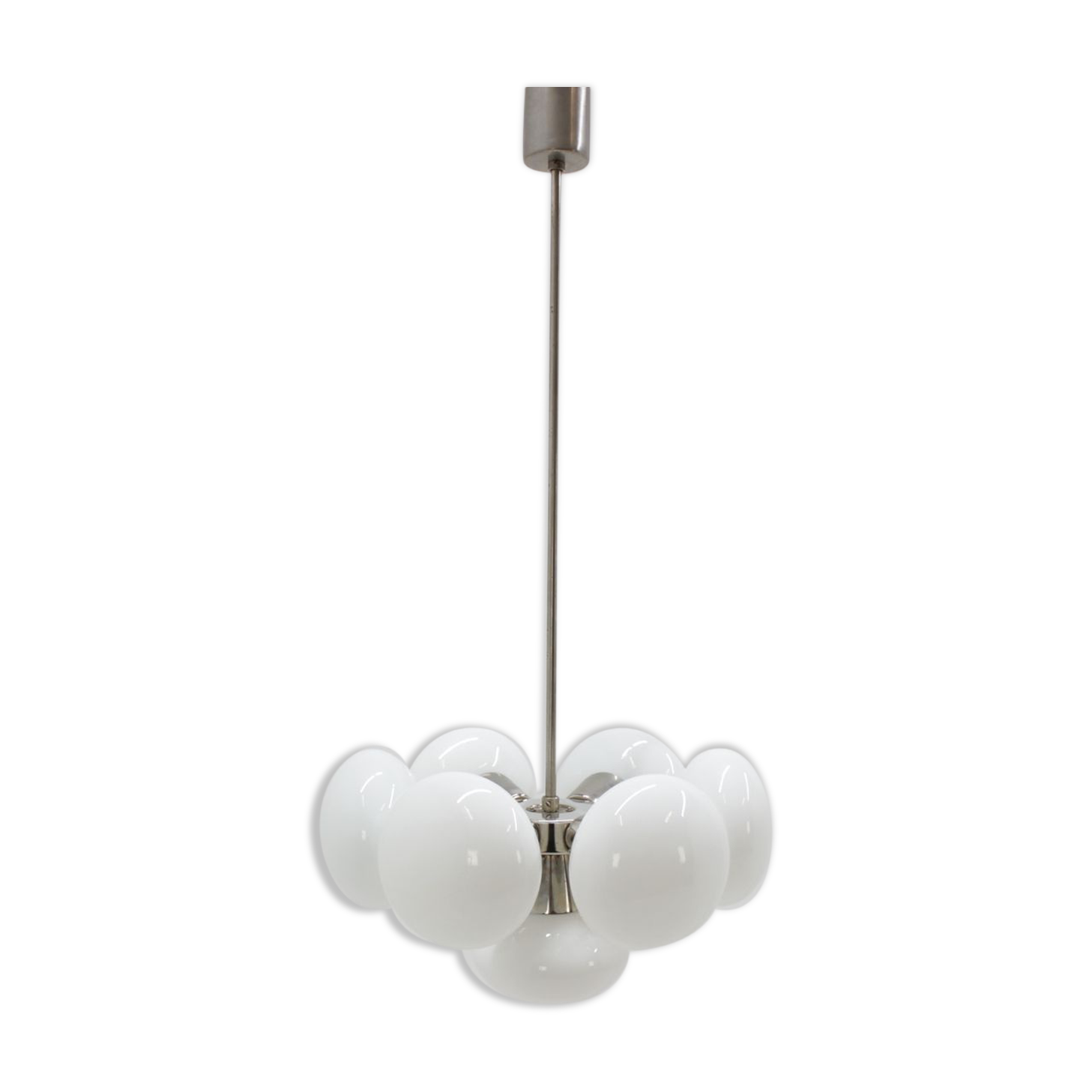 Chandelier Sputnik by Kamenický Šenov 1970 s