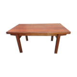 Rectangular dining table in vintage teak