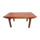 Rectangular dining table in vintage teak