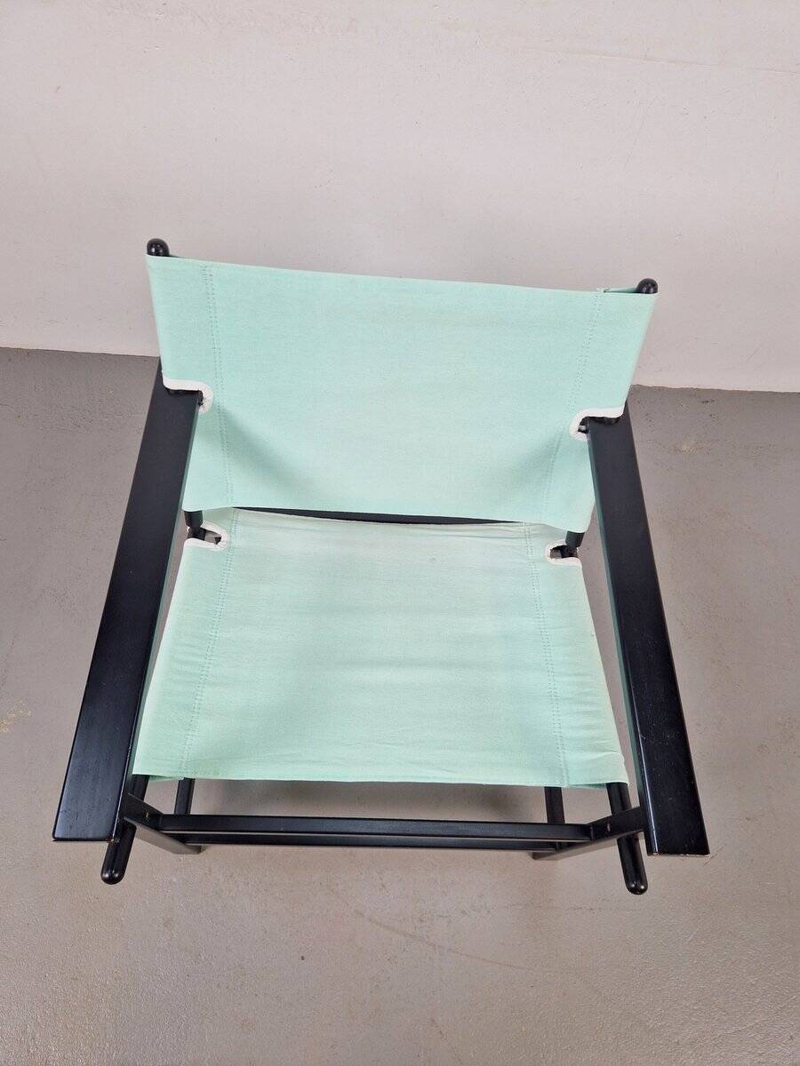 Vintage Safari Chair from Hyllinge Møbler, Denmark, 1970s