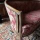 Set of Louis XVI style basket benches, 2 and 3 seats