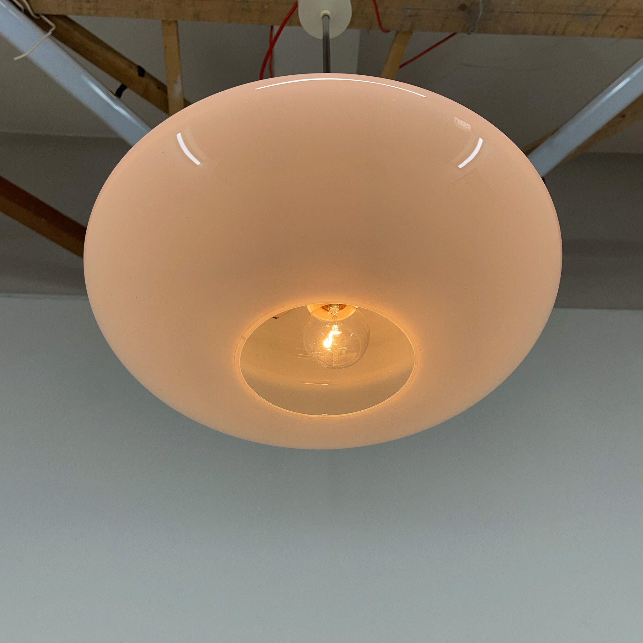 'UFO' henging lamp Czechoslovakia 1970