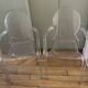 2 fauteuils Kartell Louis Ghost
