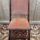 Set of 6 folding chairs in mahogany