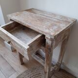 Old weathered console
