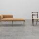 Neo-classical style chaise longue, France ca. 1990