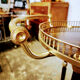 Rolling bar trolley