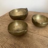 Empty bronze pocket or cup - old foundry ladle head