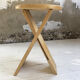 Tabouret Suzy par Adrian Reed en hêtre