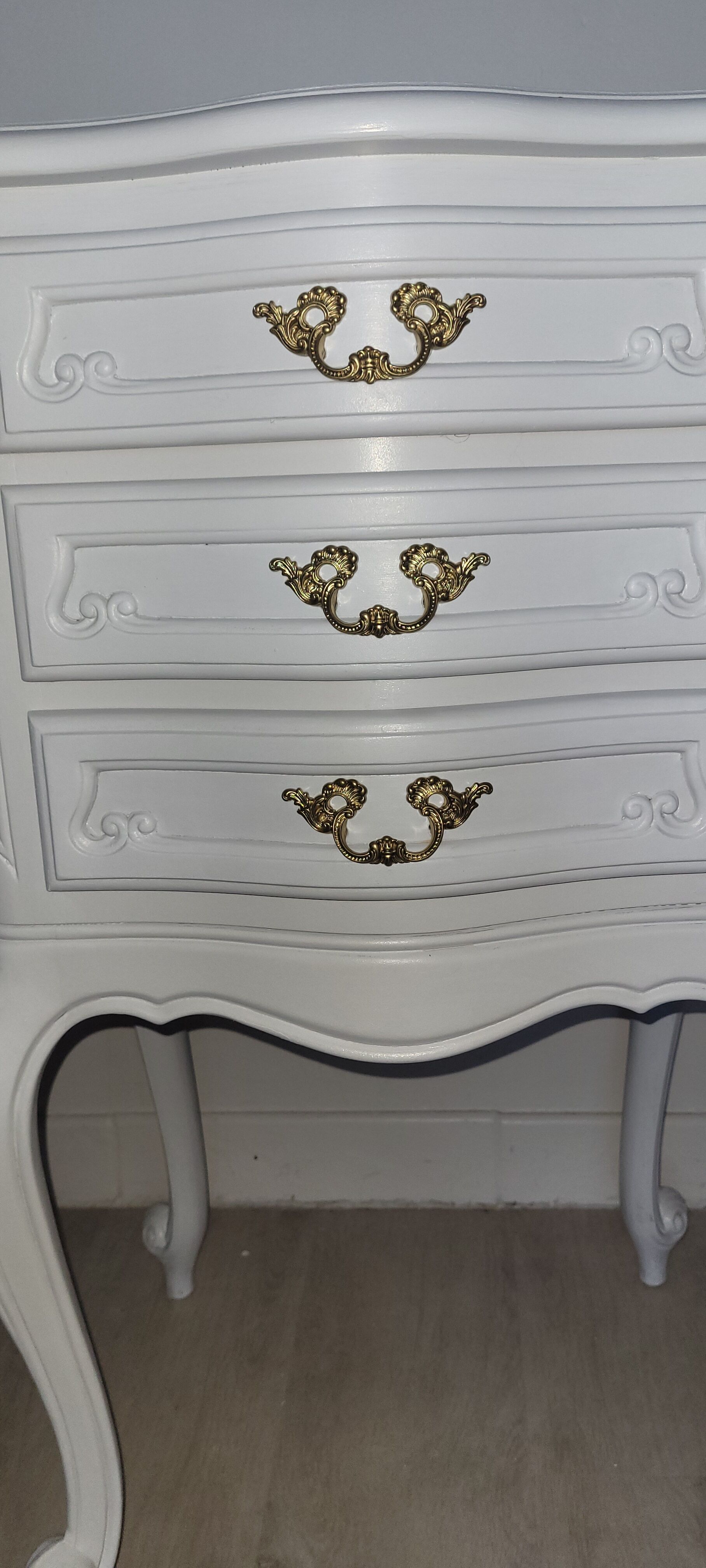 Louis XV style bedside tables