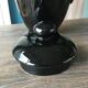 Black vintage teapot