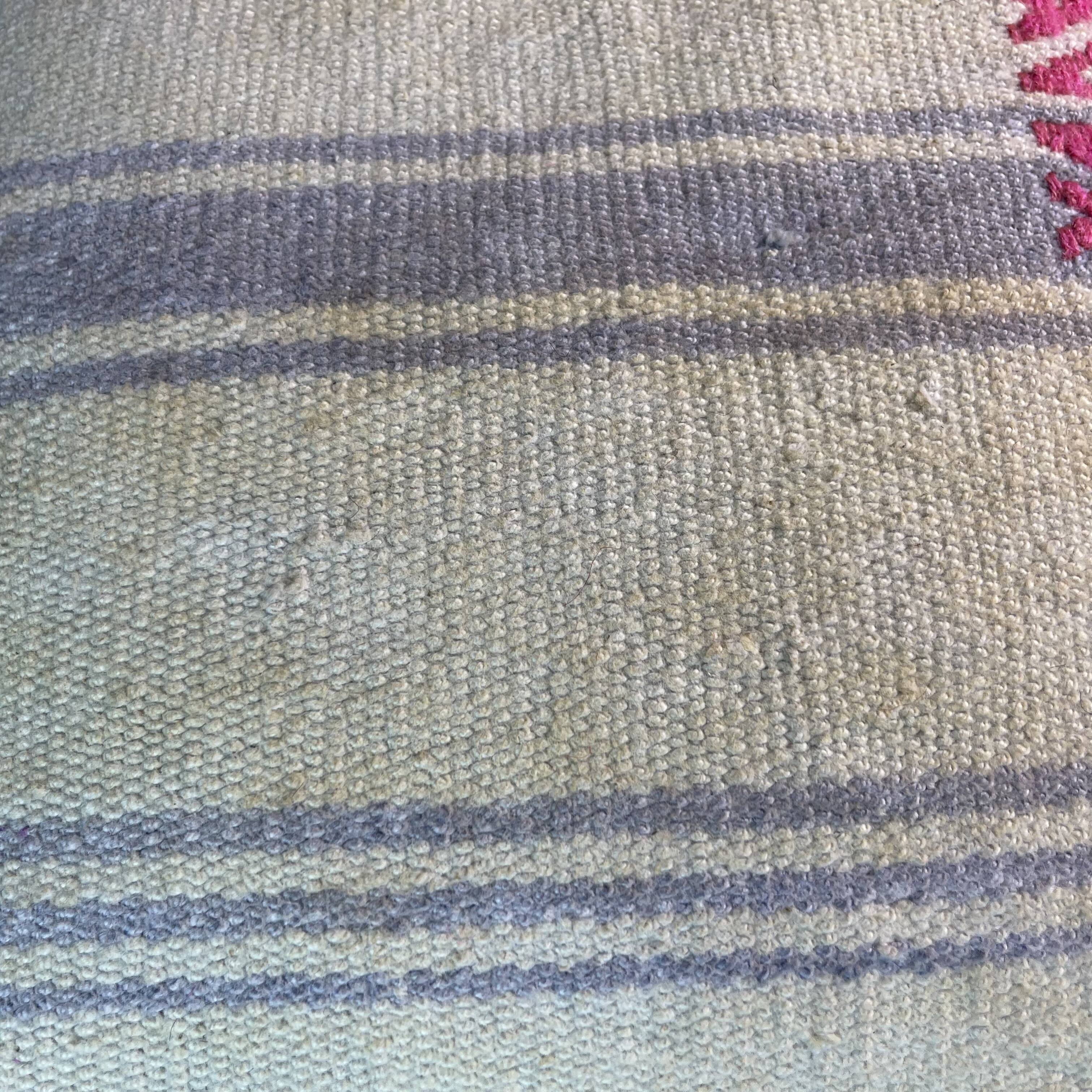 Vintage turkish kilim cushion cover , 40 x 40 cm