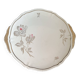 Dish with Art Deco ears. Floral pattern. Longchamp.