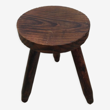 Brutalist tripod stool