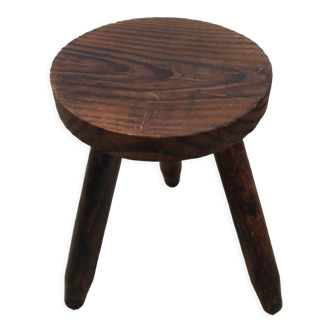 Brutalist tripod stool