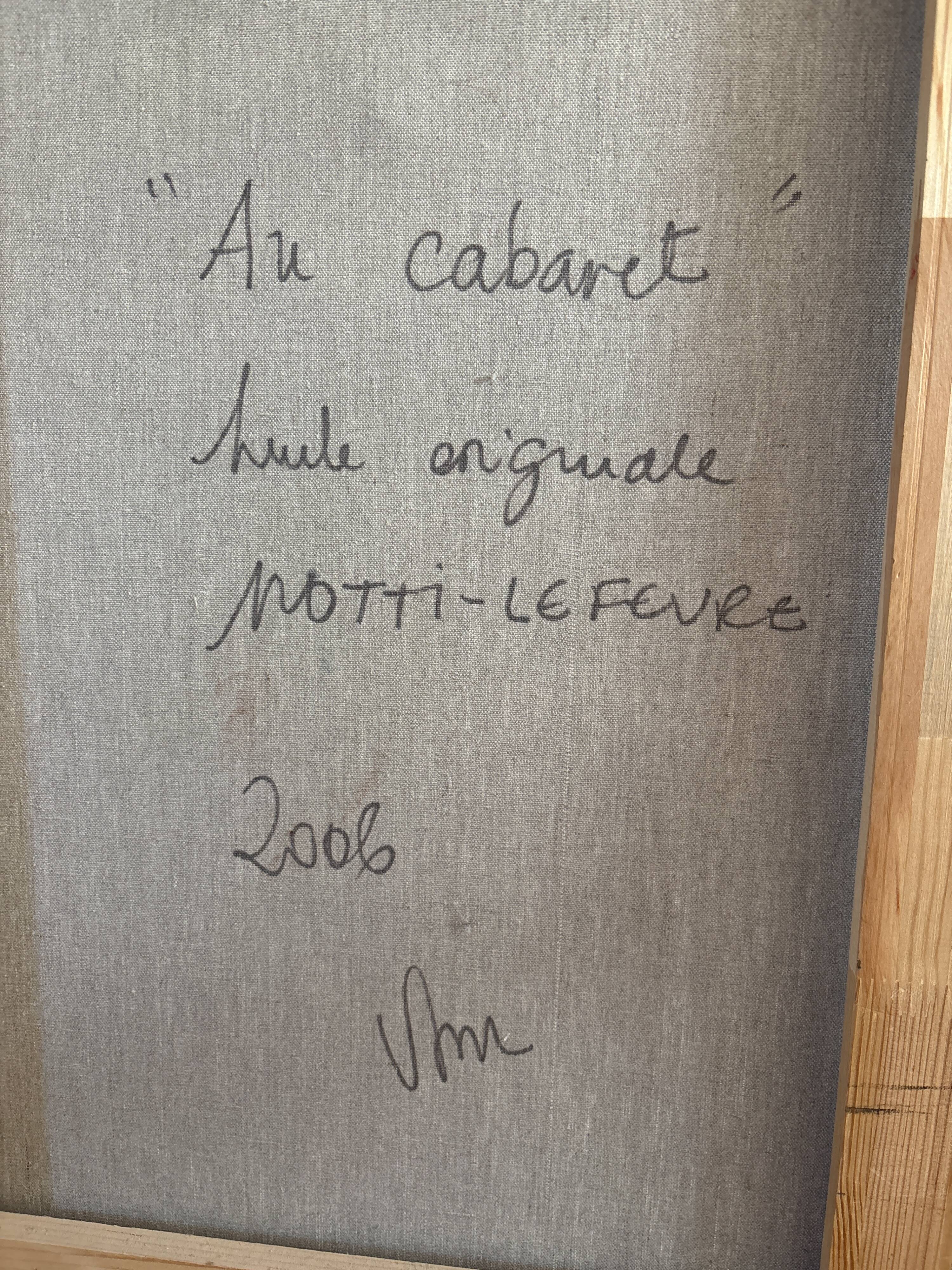 Oil painting on canvas by Virginie Motti Lefevre 2006