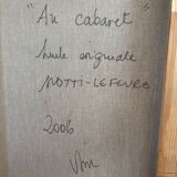 Oil painting on canvas by Virginie Motti Lefevre 2006