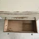 Chiffonier semainier parisien commode 5 tiroirs bois blanc vintage anc