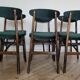 Ensemble de 6 chaises conçues par T. Halas vintage 60