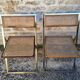 Chaises pliante cannage Italienne