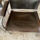 Paire de fauteuils klinte, tord bjorklund en cuir marron 1980