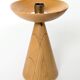 Bougeoirs en bois tourné IKEA vintage | Paire