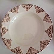 Set of 12 Deep Plates Saint Amand Model 4054