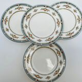 4 plates Wedgwood cheese salad