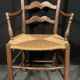 Fauteuil paillé