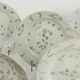 Chinese porcelain plate. 17th-century work.