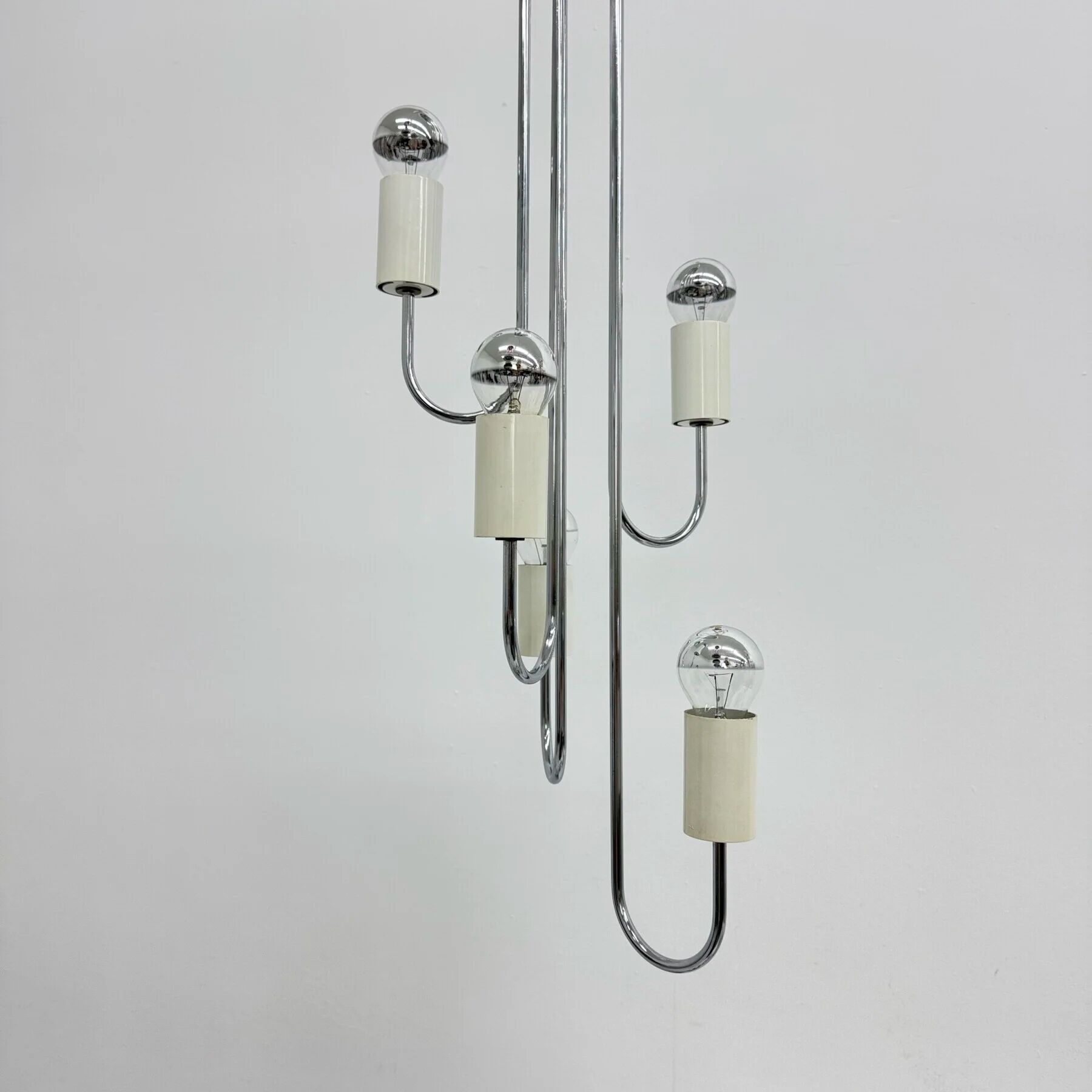 Suspension du milieu du siècle par Gaetano Sciolari, années 1970, Italie