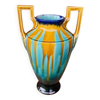 Grand vase Art Déco Orchies 1930
