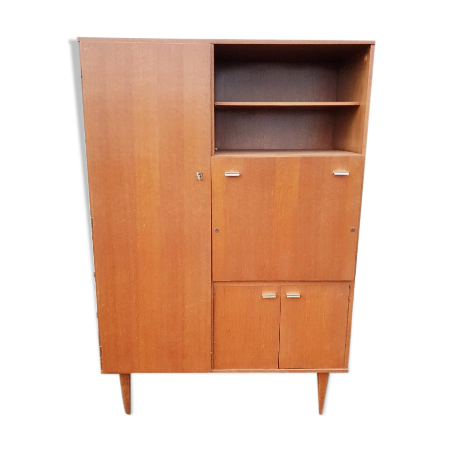 Scandinavian vintage library-secretary