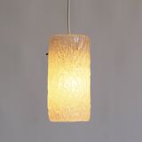 Petites lampes suspendues « Riffle » en verre et laiton de Kalmar