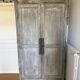 Antique Provençal wardrobe with a patina
