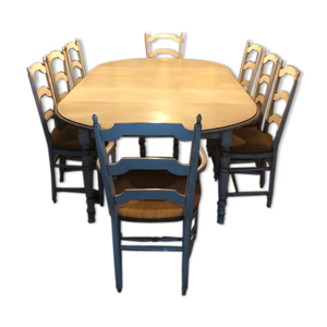 Table et assises provençale