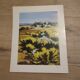 Lithographie signée Jean Triolet – Paysage de Provence