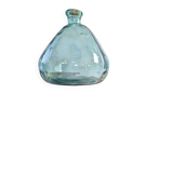 Light green blown glass demijohn – 32 cm