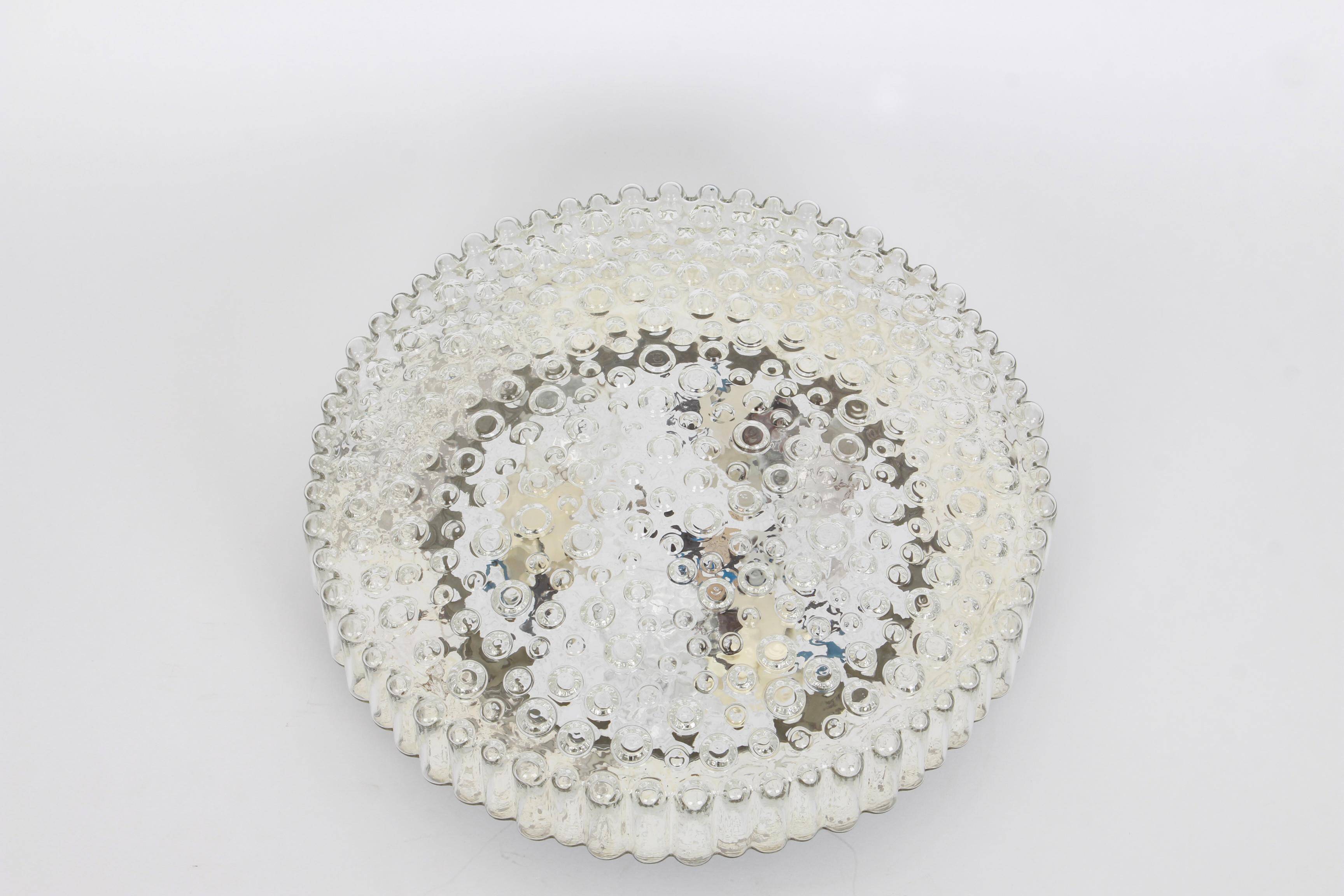 Glass bubble ceiling light by Staff, Germany, 1970s