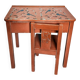 Bureau et chaise écolier terracotta