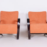 Paire de fauteuils H-269 conçus par Halabala pour UP zavody