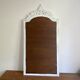 Mirror with decorated pediment 148x74cm